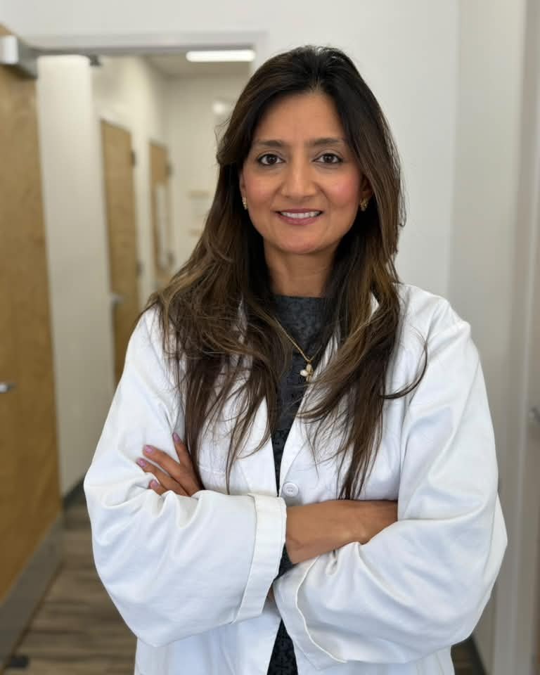 Dr. Huma Irshad, MD, USCIS-designated civil surgeon, at the NY MedCare office in Manhattan